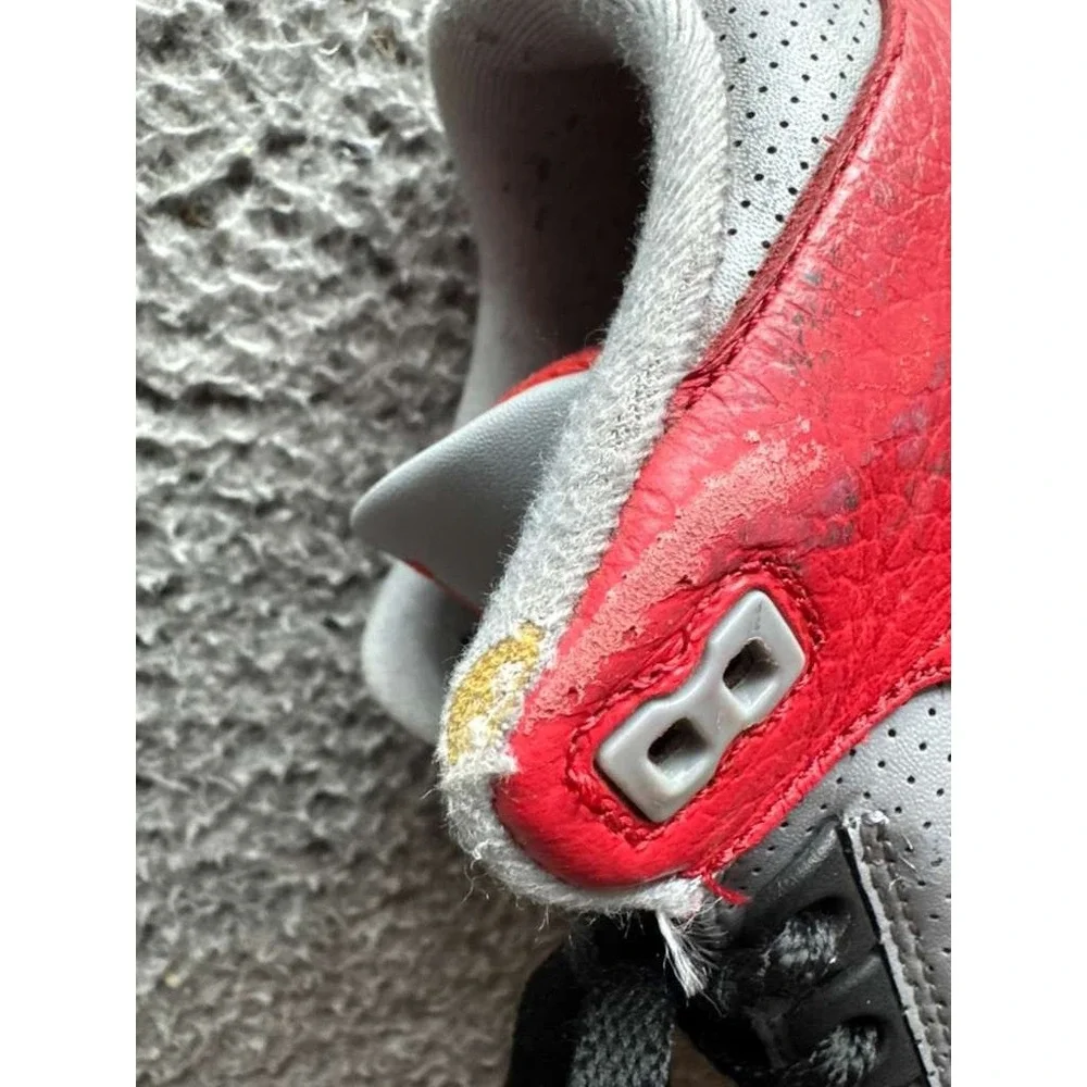 Air Jordan‎ 3 Retro SE Unite Lace-Up Sneakers Fire Red CK5692-600 Mens Size 11.5
